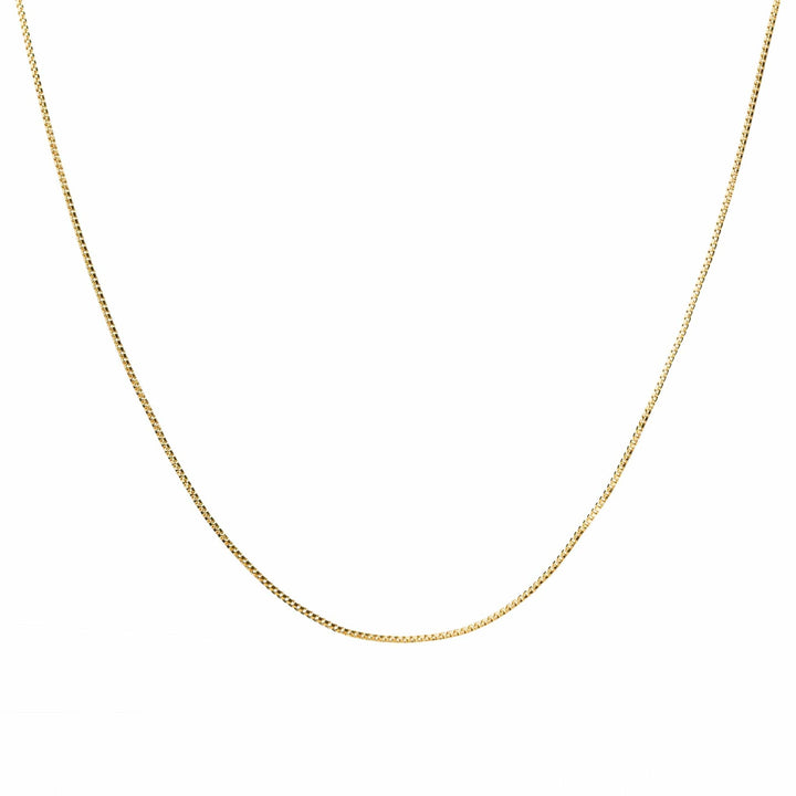 STERLING VERMEIL BOX CHAIN