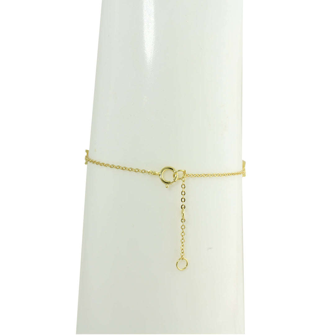 MINI CZ STAR OF DAVID BRACELET