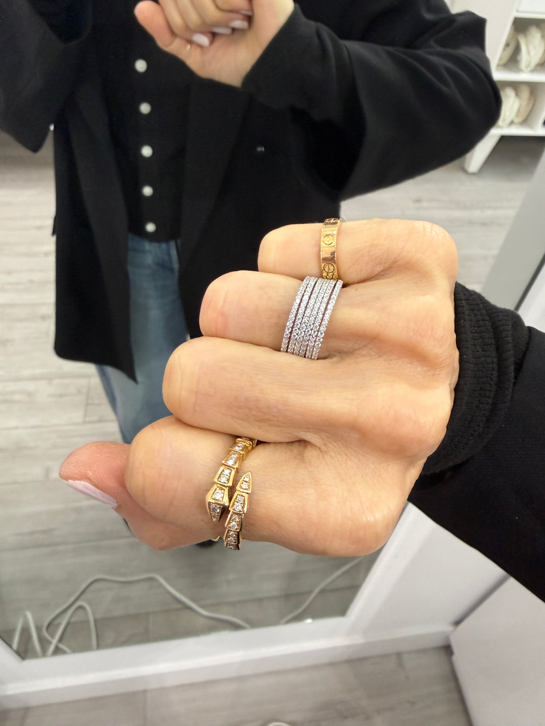 THIN STACKING RINGS