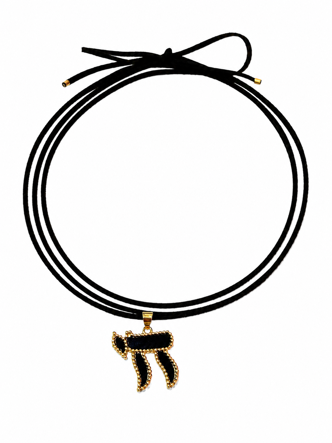 BEAD BORDER CHAI CORD CHOKER