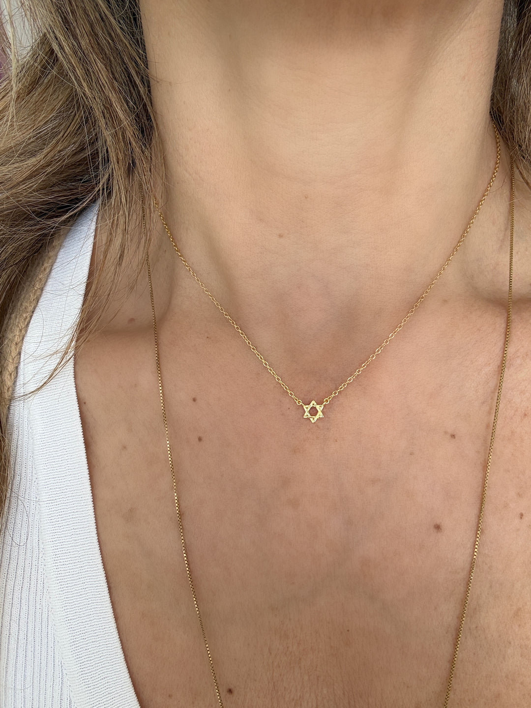 MINI STAR OF DAVID NECKLACE