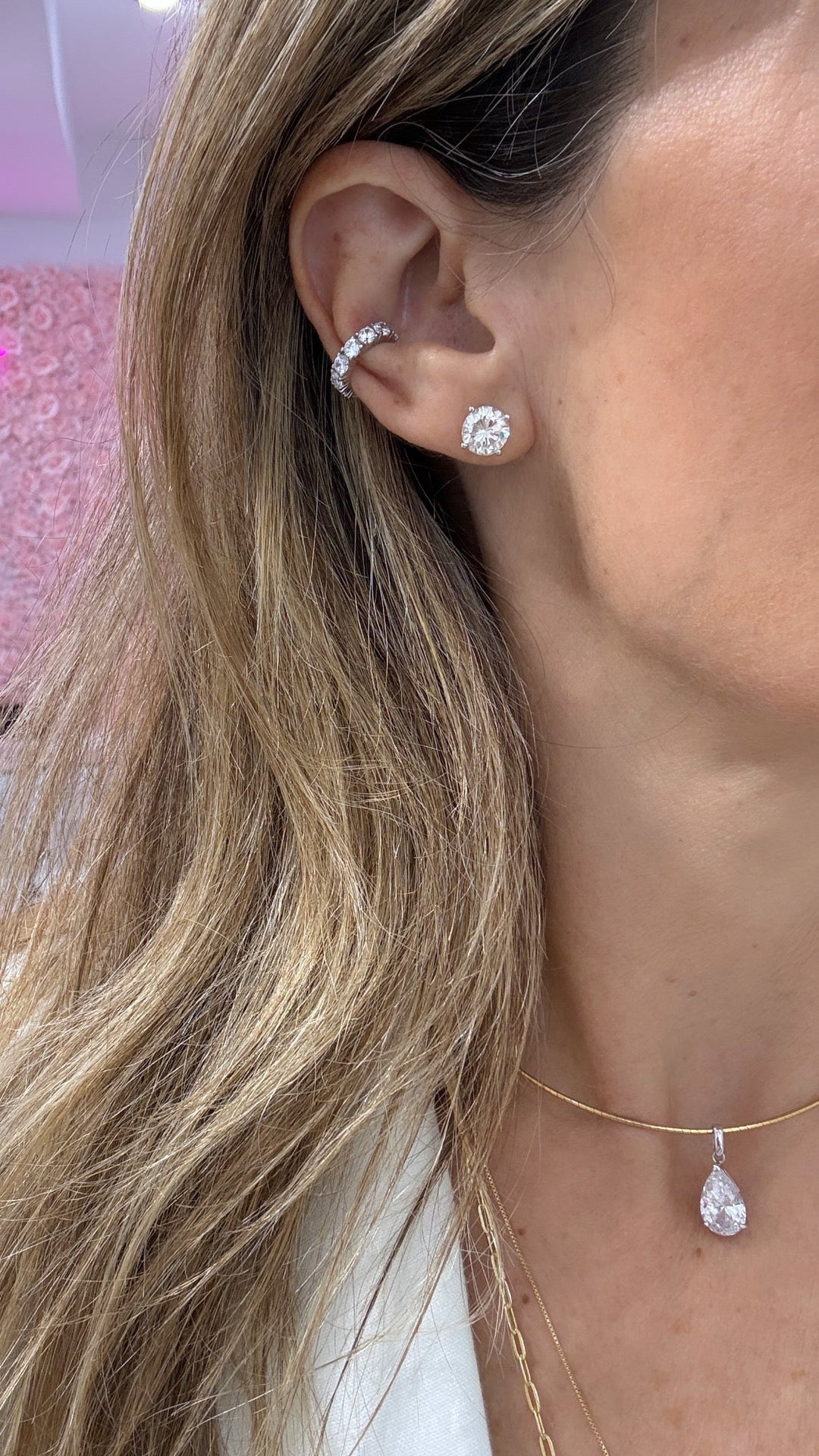 2 CARAT STUD EARRINGS