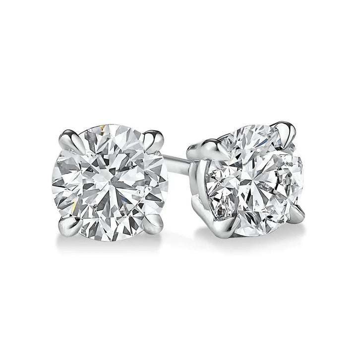 2 CARAT STUD EARRINGS