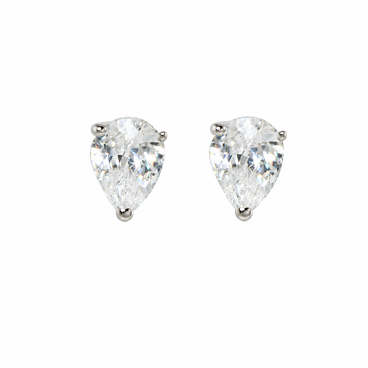 PEAR STUD EARRINGS