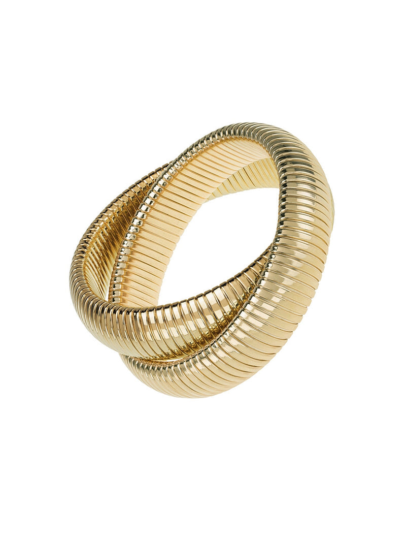 ROLLING TRIPLE COBRA BRACELET