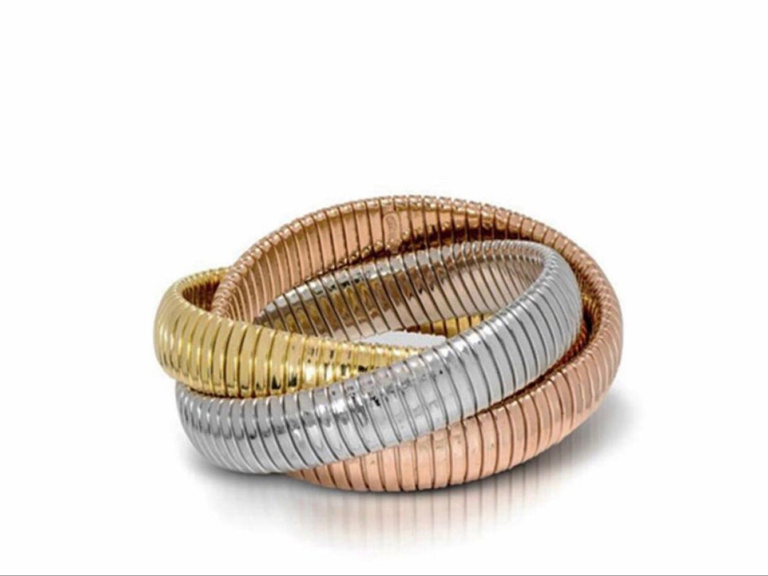 ROLLING TRIPLE COBRA BRACELET