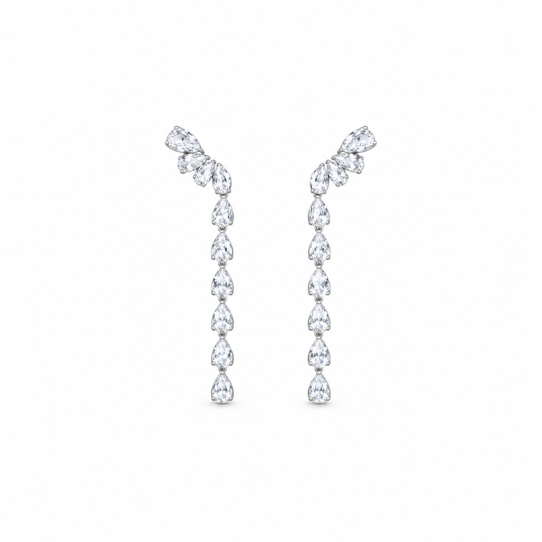 STATEMENT CLIMBERS DROP EARRINGS