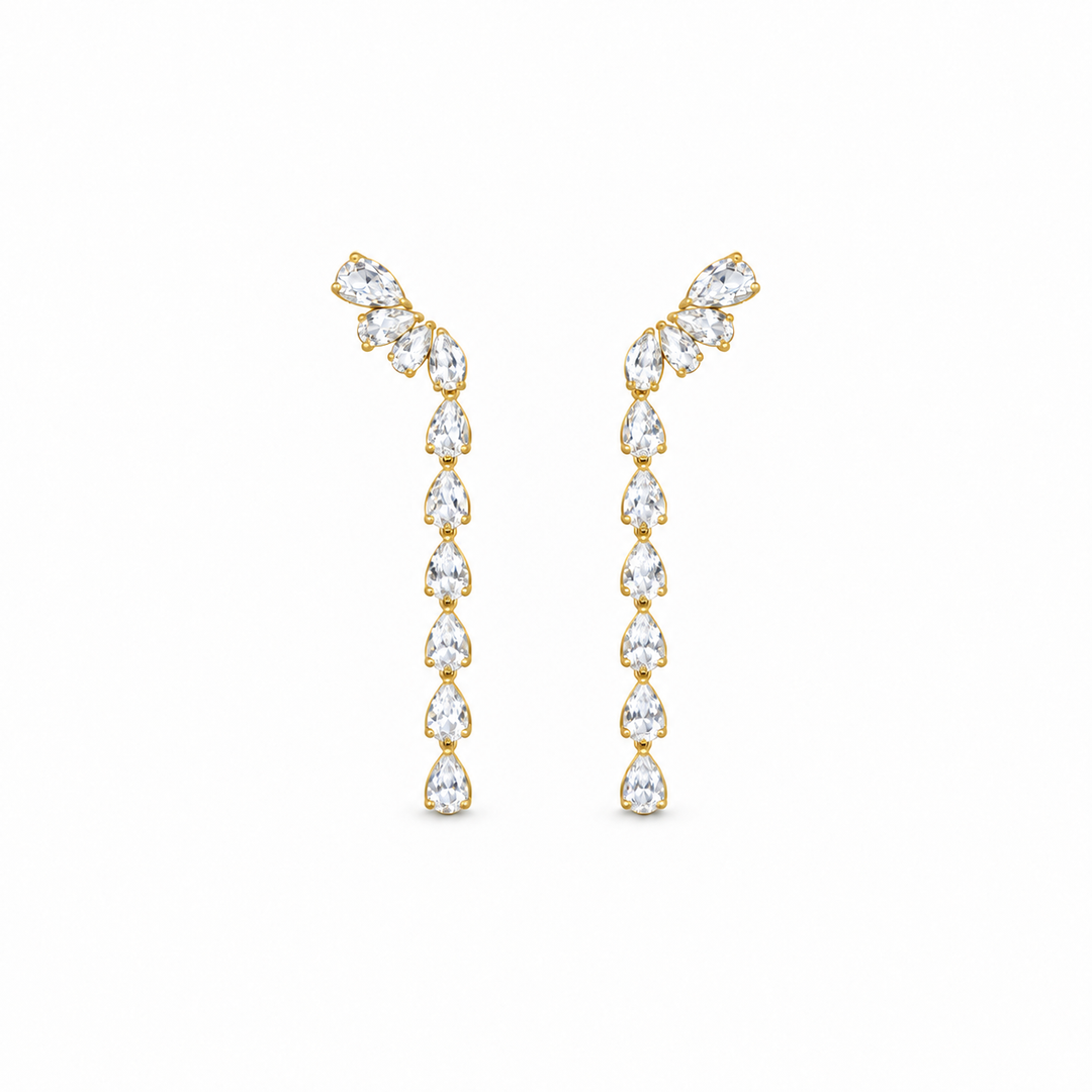STATEMENT CLIMBERS DROP EARRINGS