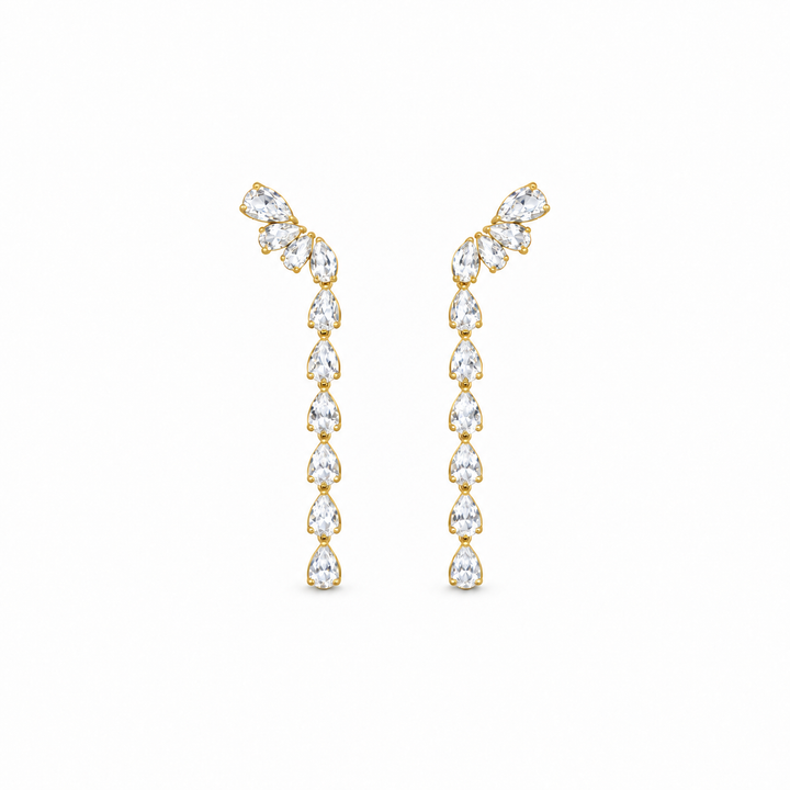 STATEMENT CLIMBERS DROP EARRINGS