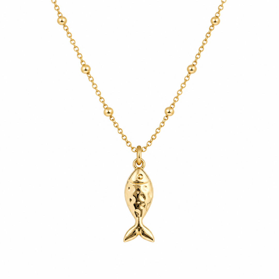 MINI GOLD FISH NECKLACE