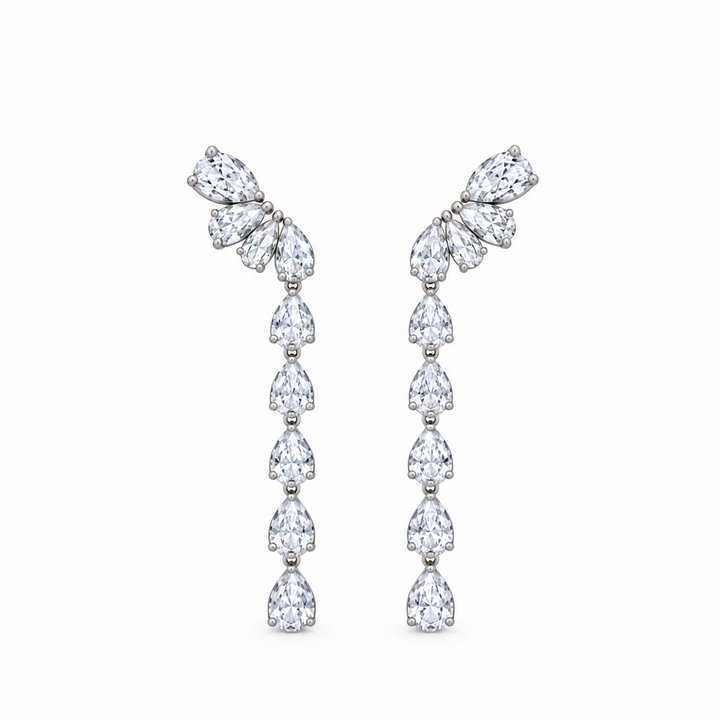 STATEMENT CLIMBERS DROP EARRINGS