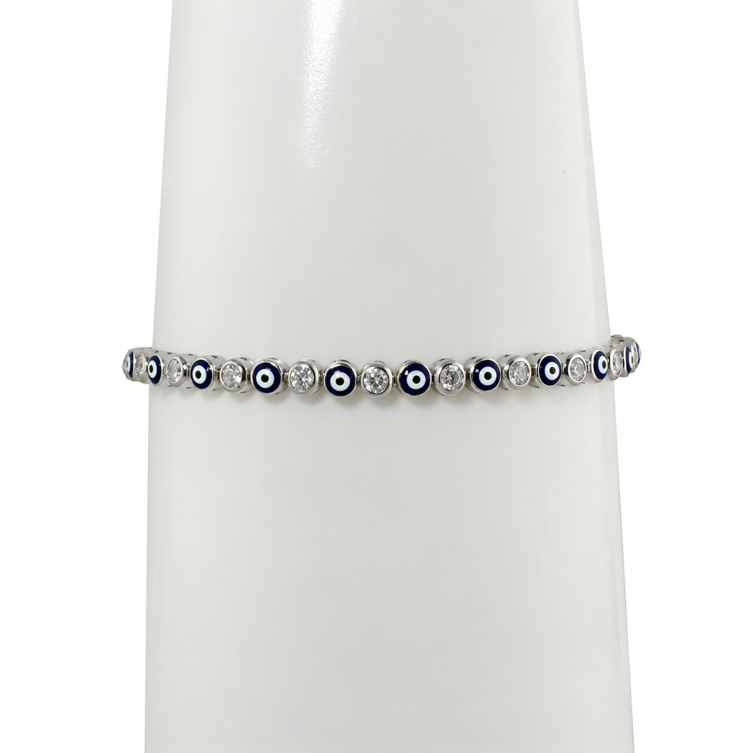 EVIL EYE TENNIS BRACELET