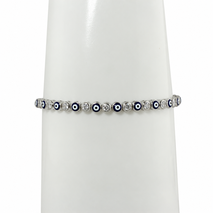 EVIL EYE TENNIS BRACELET