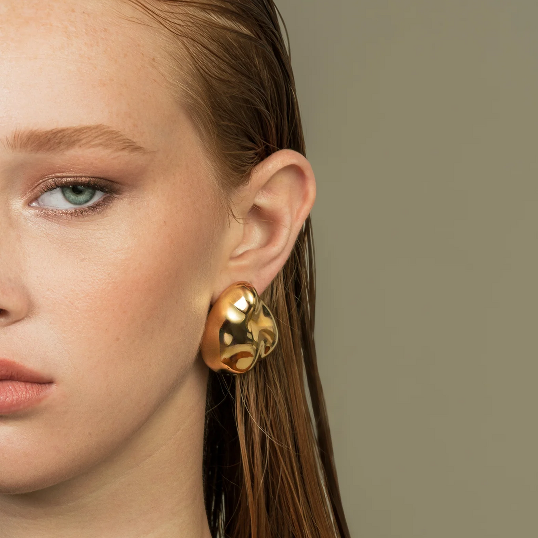 jumbo textured studs