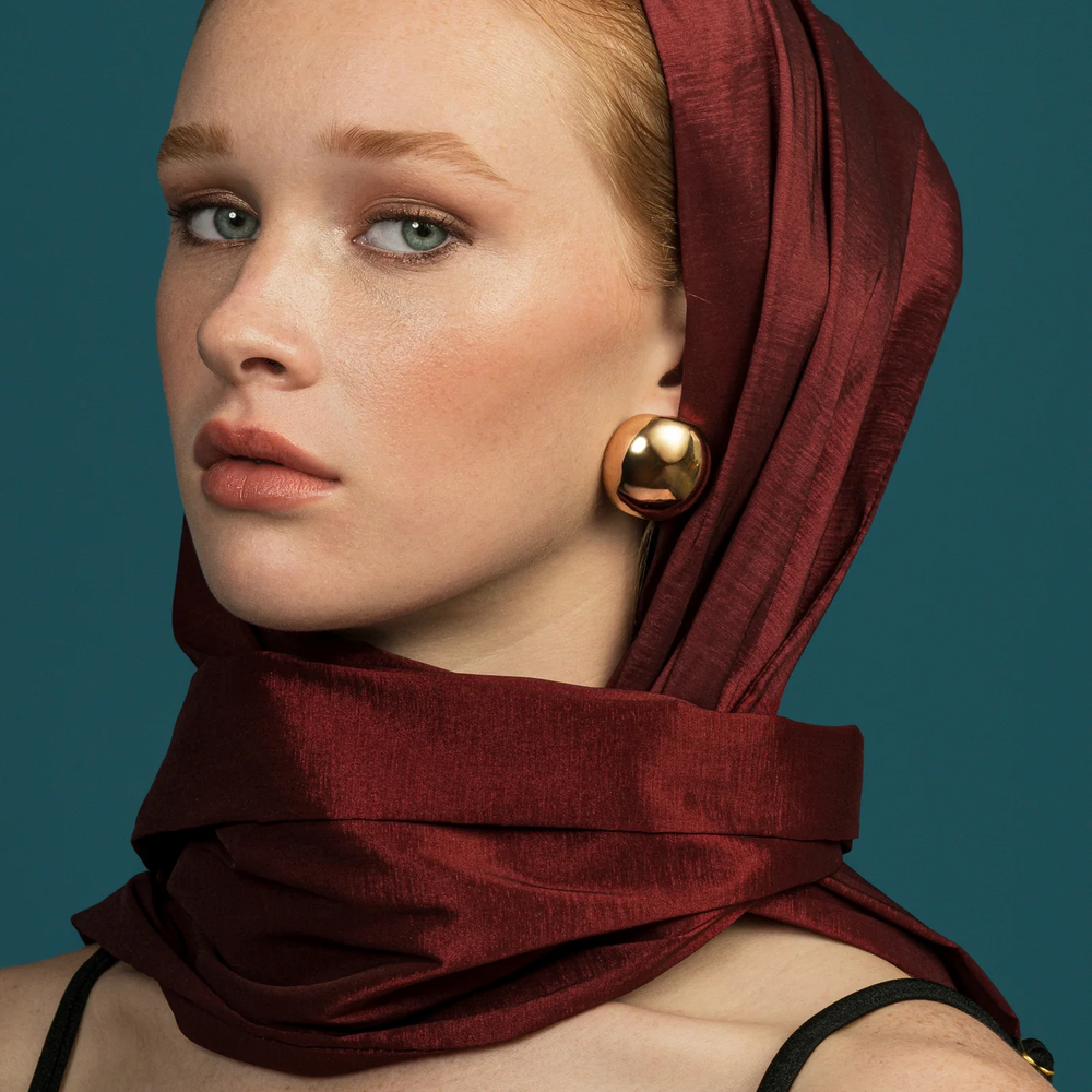 jumbo stud earrings