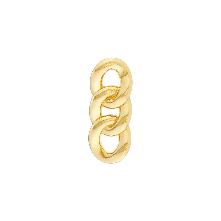 14K CUBAN LINK EARRINGS
