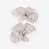 LARGE SILVER FLOWER EARRINGS