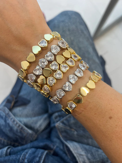 stacking stretch bracelets