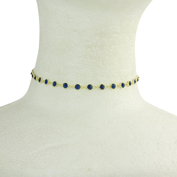 LOADED CZ CHOKER NECKLACE