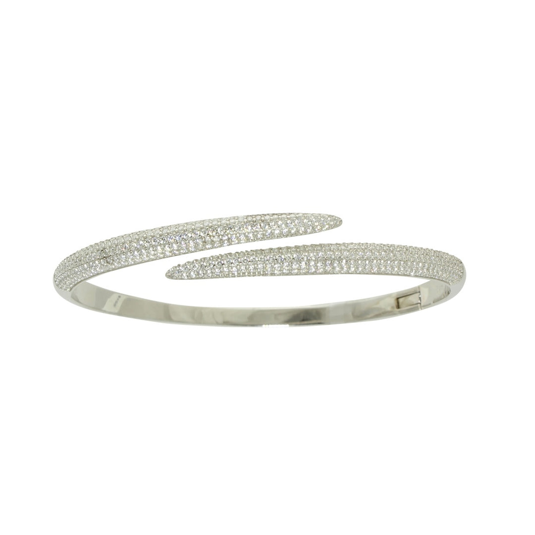 PAVÈ CROSS OVER BANGLE
