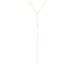 gold diamond by the yard lariat