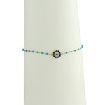 turquoise evil eye bracelet