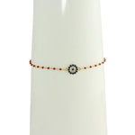 red evil eye bracelet