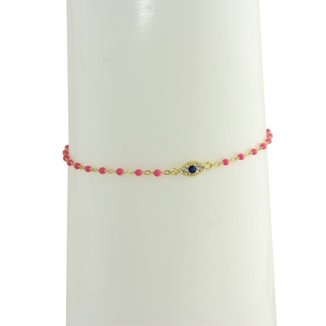 red evil eye bracelet