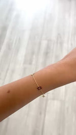 STAR OF DAVID CHAI EYE BRACELET