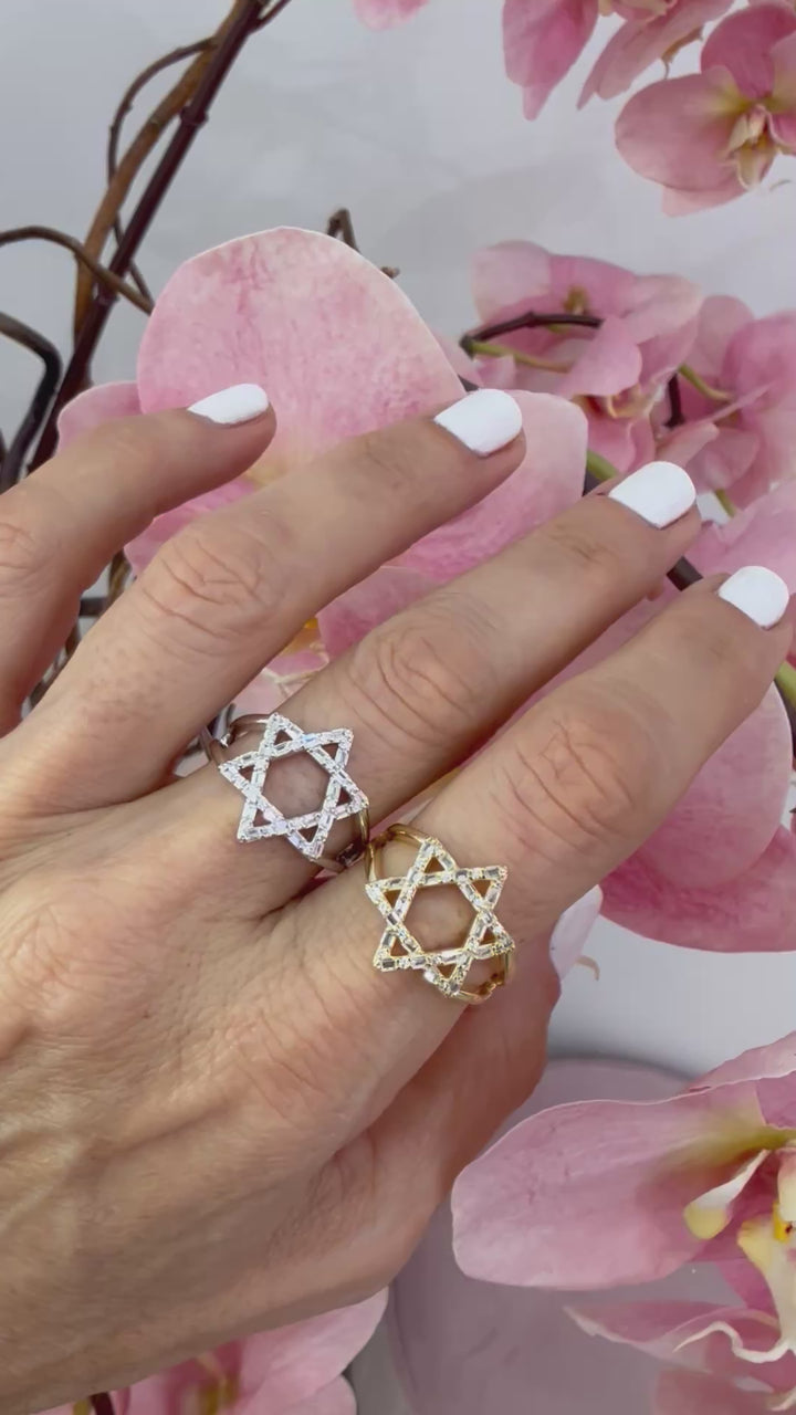 STAR OF DAVID RING