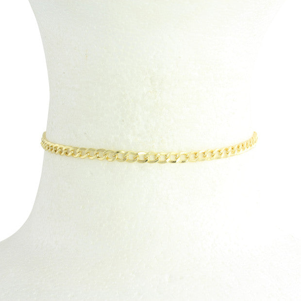 MINI CUBAN LINK CHOKER