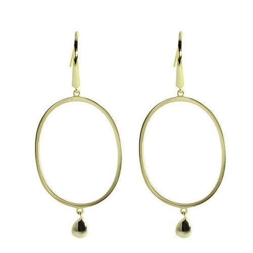 gold hoop earrings