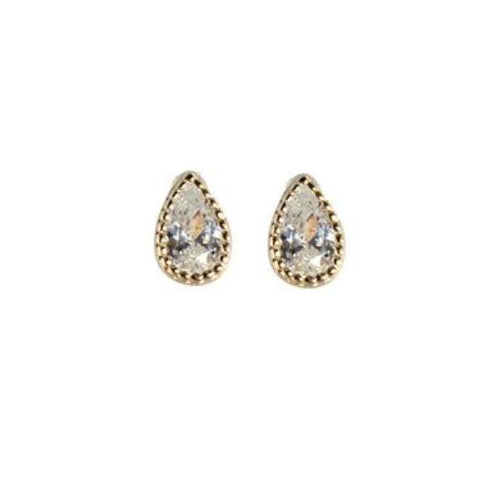 tear drop studs