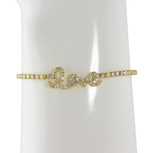 gold love bracelet