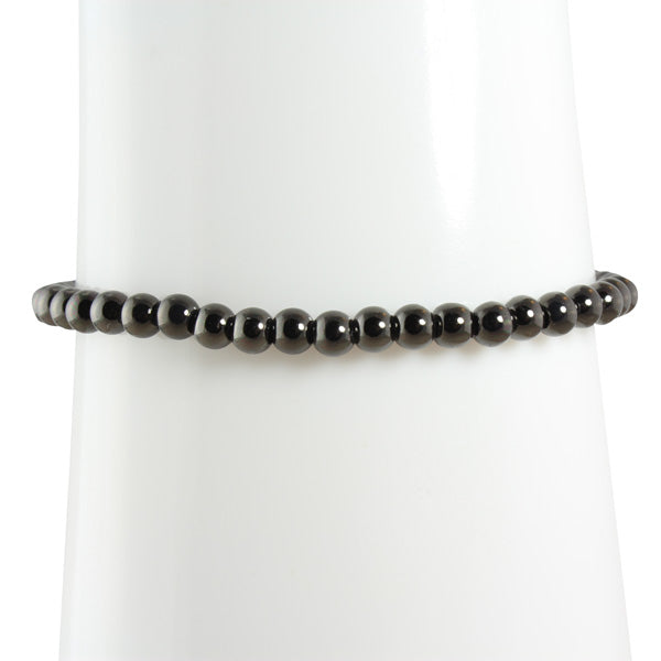 BLACK BALL BRACELET - adammarcjewels