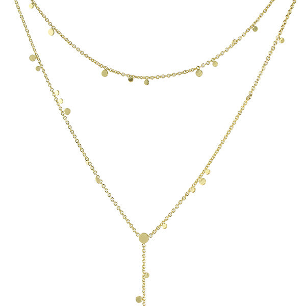 gold necklace