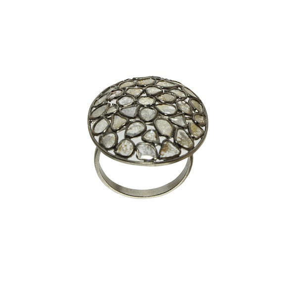 DIAMOND SLICE RING - adammarcjewels