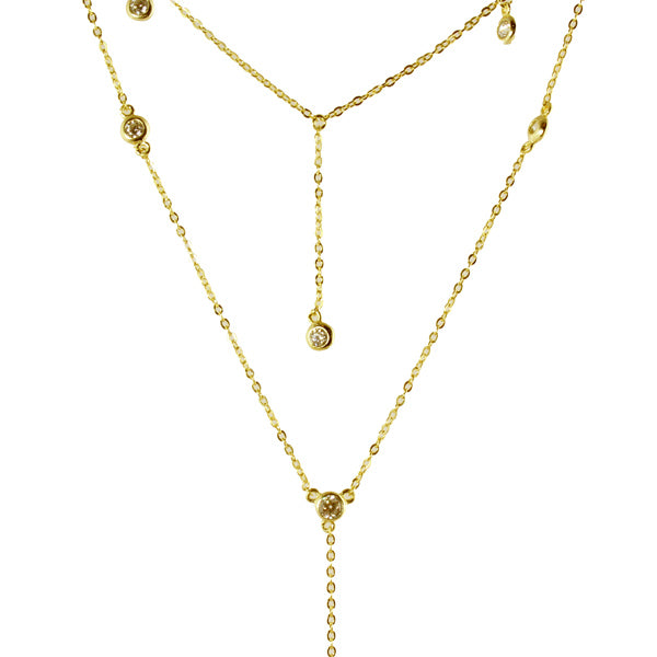 DBY LARIAT - adammarcjewels