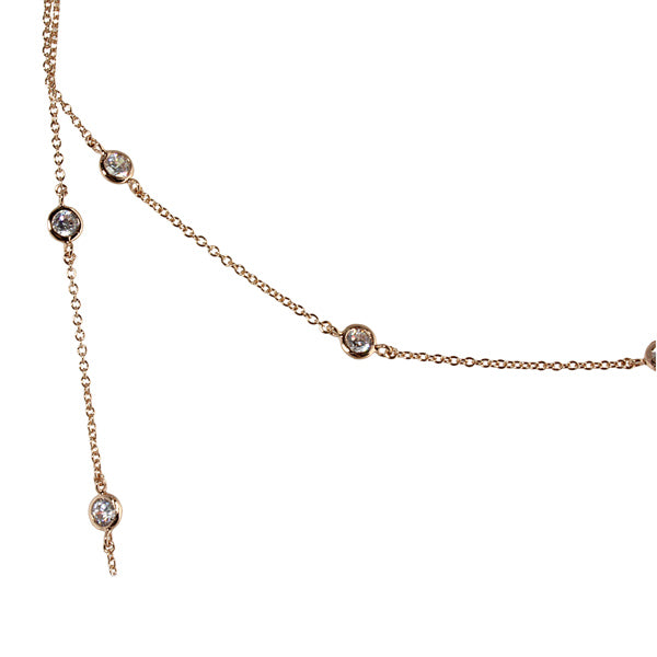 DIAMONDS BY THE YARD NECKLACE