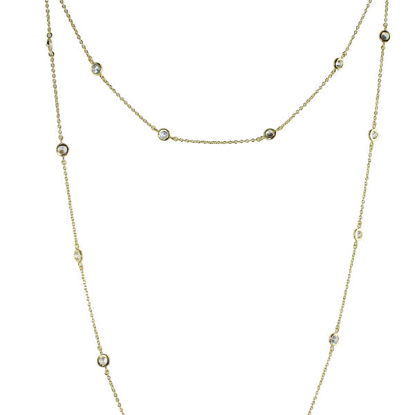 DIAMONDS BY THE YARD NECKLACE