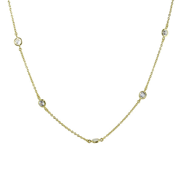 DIAMONDS BY THE YARD NECKLACE