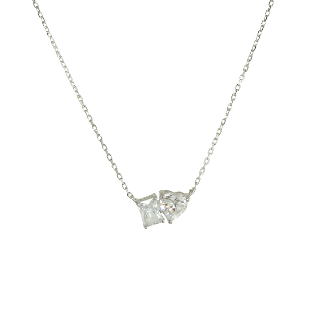 2 stone necklaces