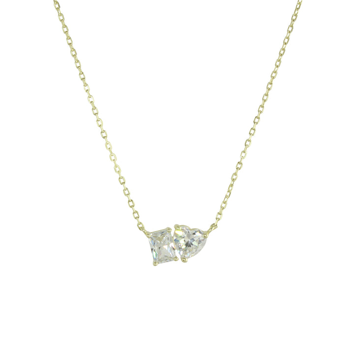 2 stone necklace