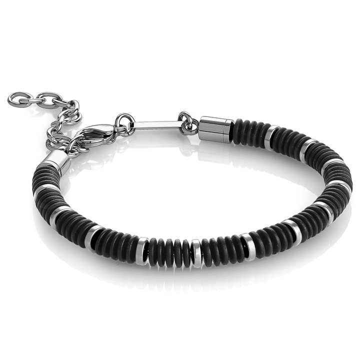 HEMATITE BEAD BRACELET