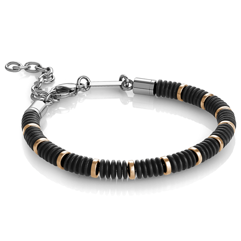HEMATITE BEAD BRACELET