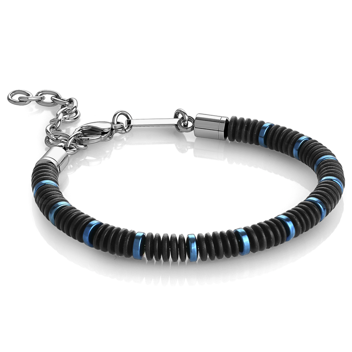 HEMATITE BEAD BRACELET