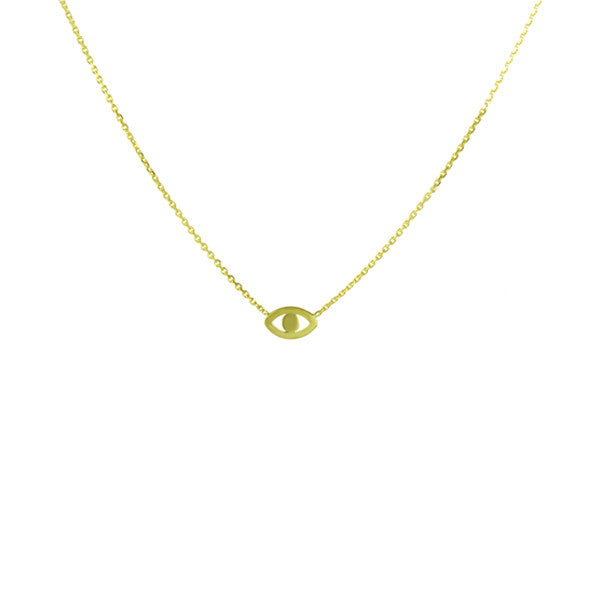 gold evil eye