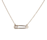SAFETY PIN NECKLACE