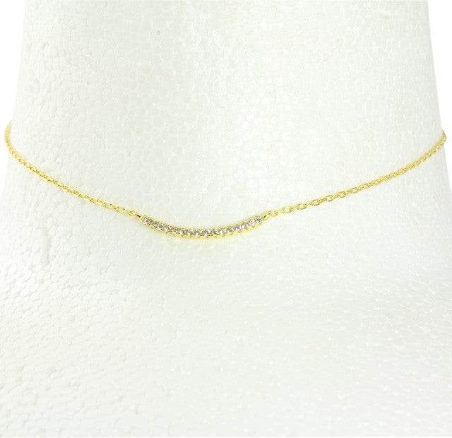 FALCON CZ choker chain - adammarcjewels
