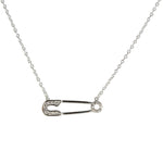 SAFETY PIN NECKLACE